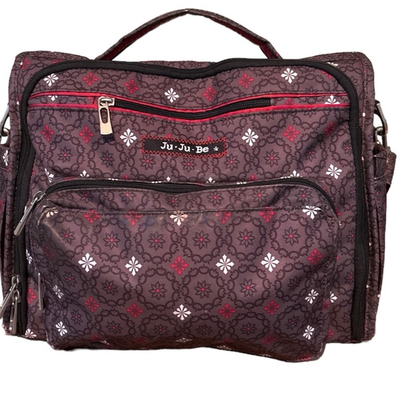 JuJuBe BFF Diaper Bag In Magic Merlot - Picture 2 of 16